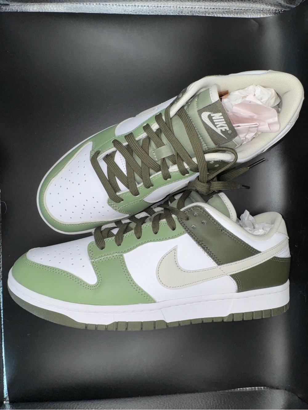 Nike Dunk Low “Oil Green / Cargo Khaki / White” Women’s 12 / Men’s 10.5 NWT